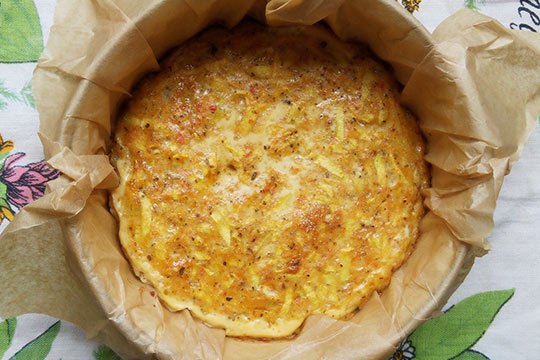Кабачковый омлет с сыром в духовке, рецепт с фото пошагово — Вкусо.ру
