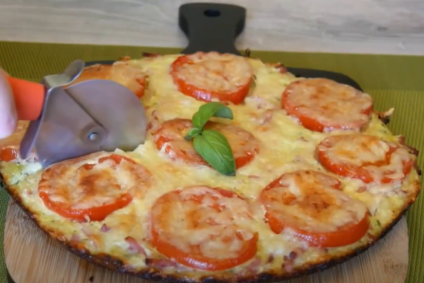 рецепт пиццы из кабачков на сковороде
