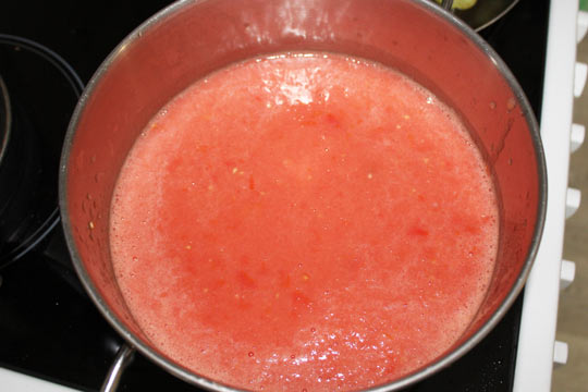 проварить томатный сок